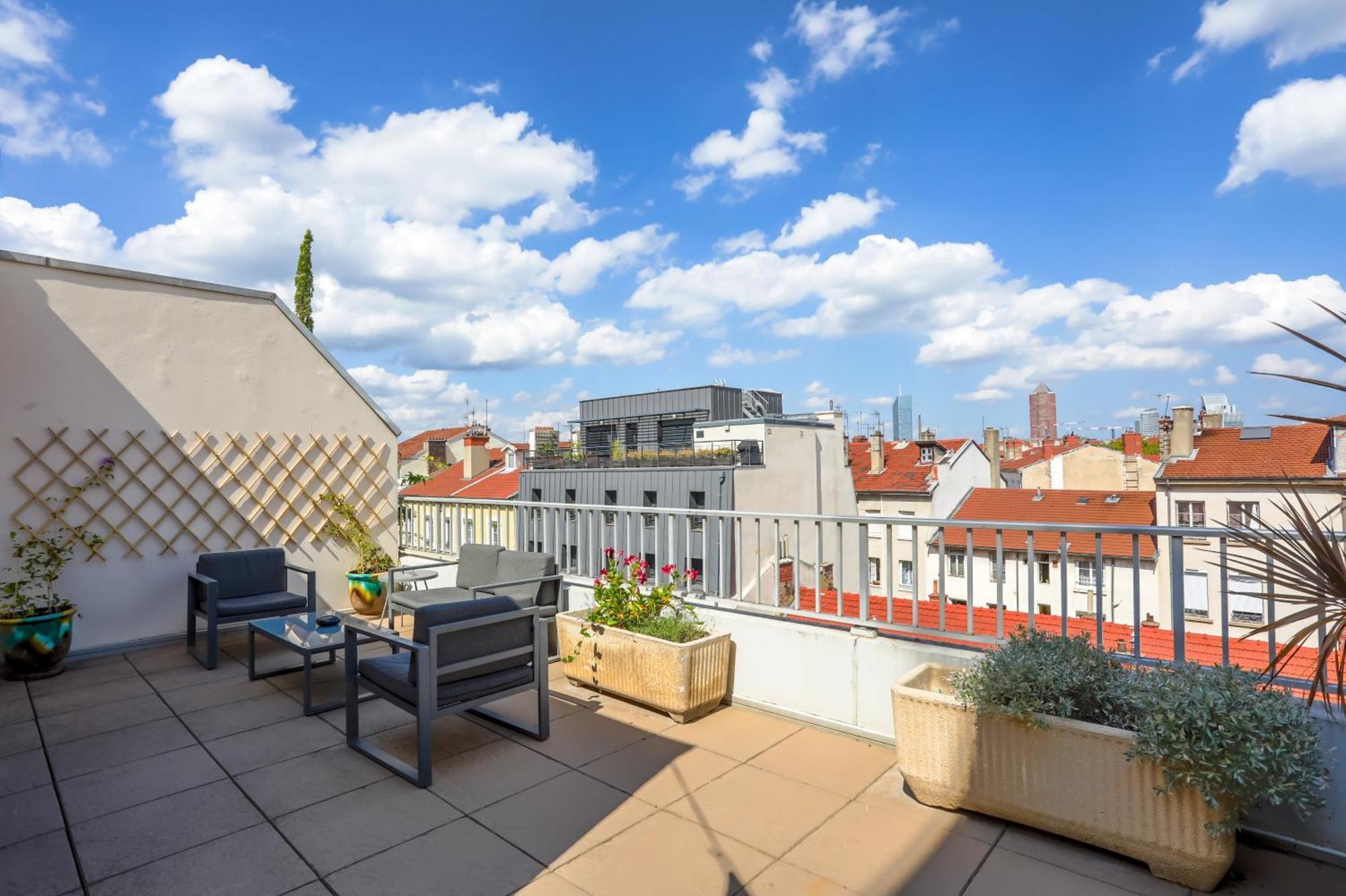 Lyon Premium - 7E Ciel Rooftop Panoramique Zewnętrze zdjęcie